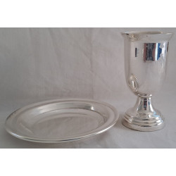 Silver-plated Hospital & Visitation Communion set